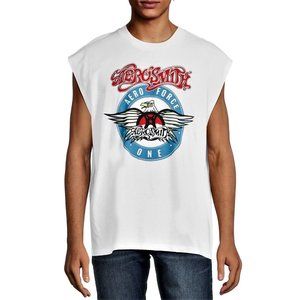 Aerosmith Aero Force One metal rock Official Tank Top L runs bigger NWT